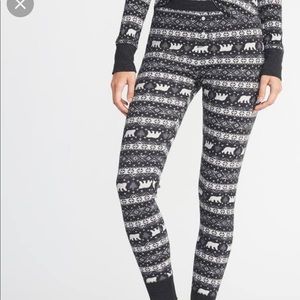 Old Navy | Fair Isle Thermal Legging | XL